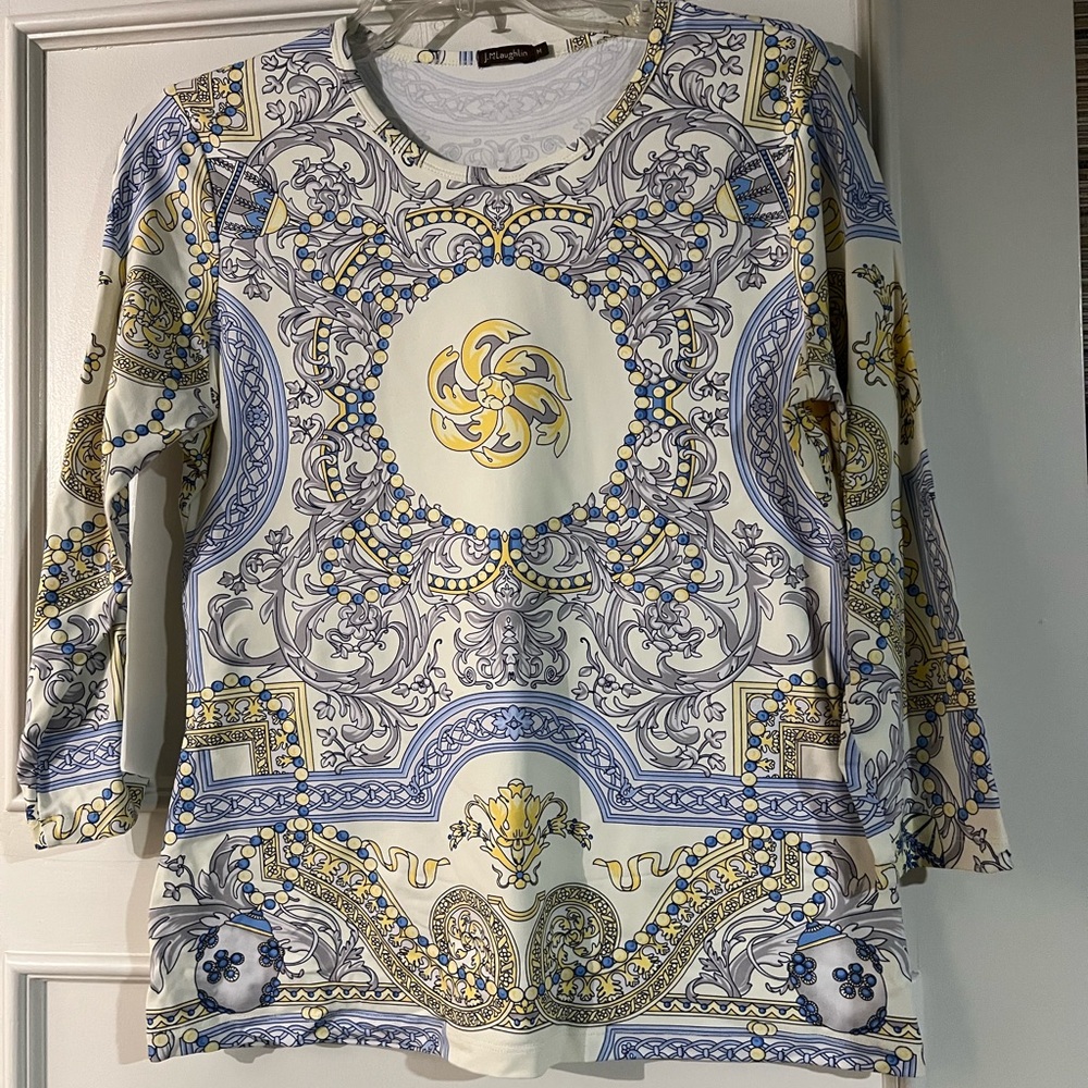 J. Mclaughlin Pattern Top